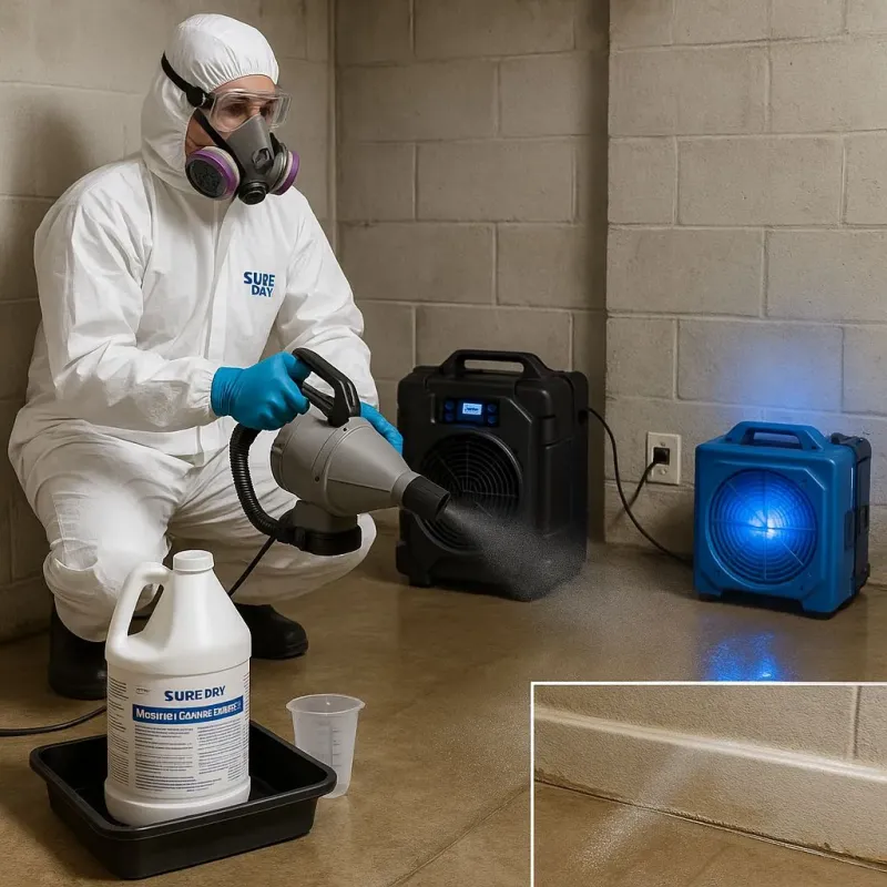Sanitization and Odor Removal process in New Athens, IL