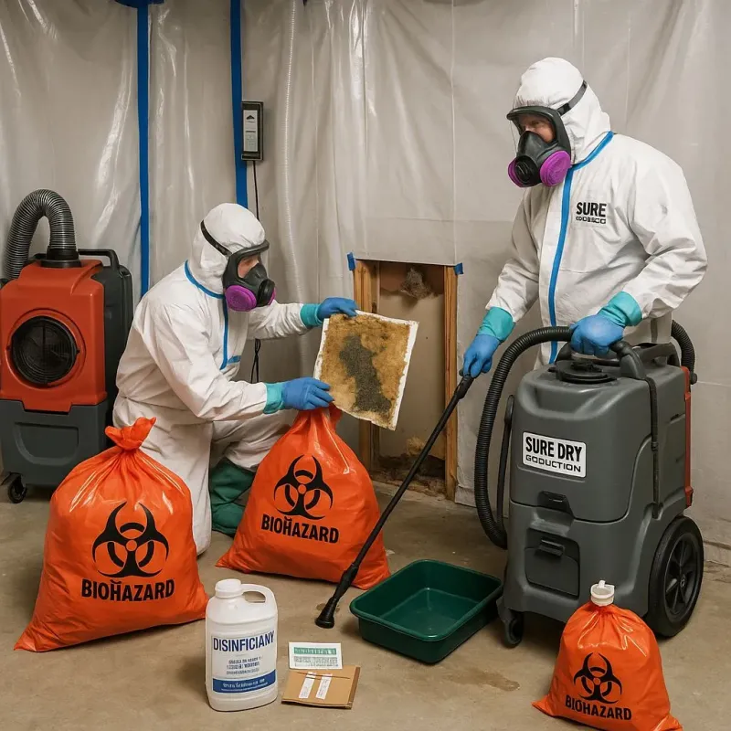 Contaminated Water Handling Protocols process in New Athens, IL